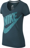  Футболка женская Nike Futura Line Shine  Синий  L